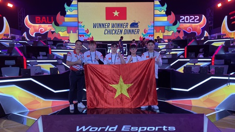 Đoàn thể thao điện tử Việt Nam kết thúc hành trình tại IESF WEC 2022